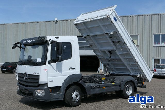 Mercedes-Benz 818 K Atego 4x2, Meiller, 2x AHK, 14tkm, Klima - Xe ben nhỏ: hình 1 Mercedes-Benz 818 K Atego 4x2, Meiller, 2x AHK, 14tkm, Klima - Xe ben nhỏ: hình 1
