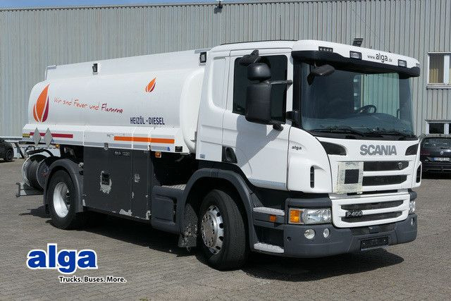 Scania P 400, 2 Kammern, 13m³, Oben- u. Untenbefüllung - Xe bồn: hình 1 Scania P 400, 2 Kammern, 13m³, Oben- u. Untenbefüllung - Xe bồn: hình 1