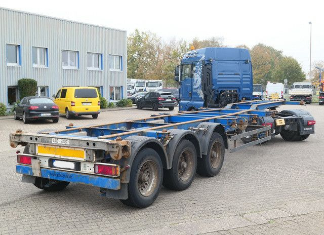 Schmitz Cargobull SCF24G/ 1x20/2x20/1x30/1x40/1x45 Fuß Container - Xe chở container/ Sơ mi rơ moóc hoán đổi thân: hình 4 Schmitz Cargobull SCF24G/ 1x20/2x20/1x30/1x40/1x45 Fuß Container - Xe chở container/ Sơ mi rơ moóc hoán đổi thân: hình 4