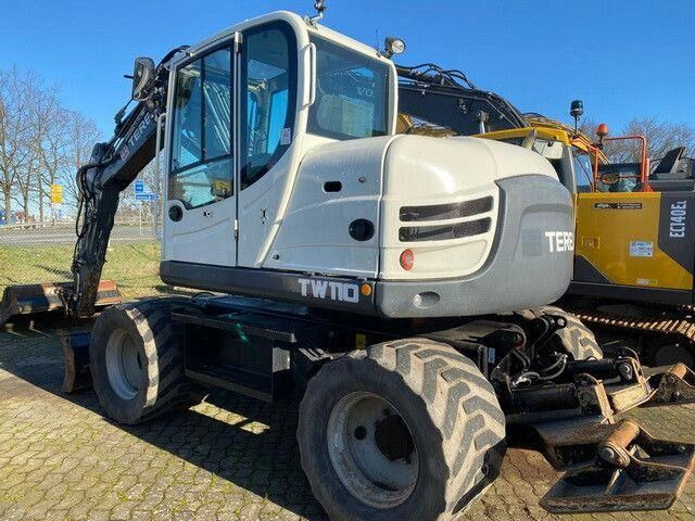 Terex TW 110, Verstellausleger, Pratzenabstützung - Máy xúc bánh lốp: hình 2 Terex TW 110, Verstellausleger, Pratzenabstützung - Máy xúc bánh lốp: hình 2