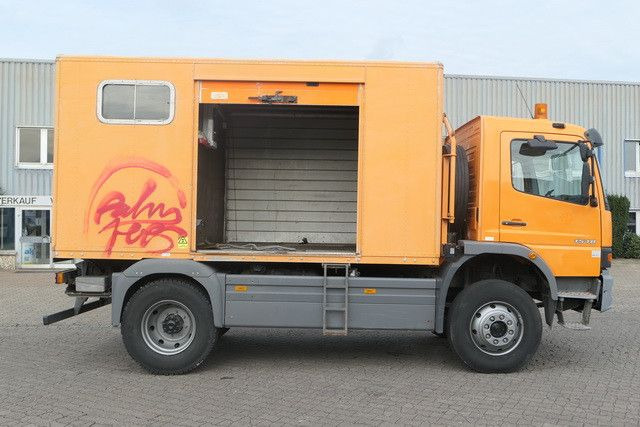 Tiện ích/ Xe đặc dụng, Xe tải hộp Mercedes-Benz 1518 A Atego 4X4, Klima, AHK, Allrad, Rolltor: hình 7
