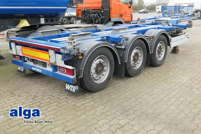 Web-Trailer LPRS24, 20/30/40 & 45 Fuß Container, Luft-Lift - Xe chở container/ Sơ mi rơ moóc hoán đổi thân: hình 1 Web-Trailer LPRS24, 20/30/40 & 45 Fuß Container, Luft-Lift - Xe chở container/ Sơ mi rơ moóc hoán đổi thân: hình 1