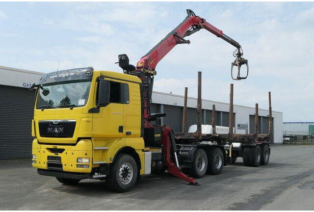 MAN 26.540 TGX/6x4/540 PS/Kran Epsilon/Blattfederung - Xe đầu kéo: hình 4 MAN 26.540 TGX/6x4/540 PS/Kran Epsilon/Blattfederung - Xe đầu kéo: hình 4