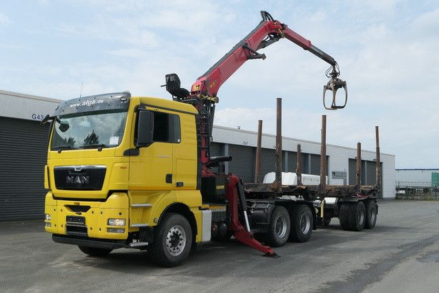 MAN 26.540 TGX/6x4/540 PS/Kran Epsilon/Blattfederung - Xe đầu kéo: hình 4 MAN 26.540 TGX/6x4/540 PS/Kran Epsilon/Blattfederung - Xe đầu kéo: hình 4