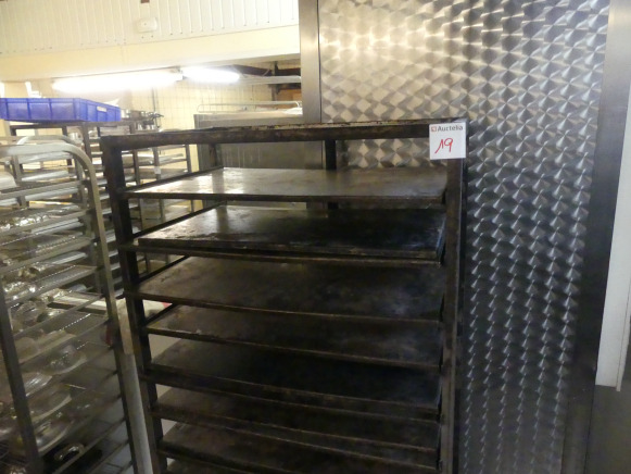 Chariot de four avec platine 60x40 cm (4 bords) - Thiết bị làm bánh: hình 3 Chariot de four avec platine 60x40 cm (4 bords) - Thiết bị làm bánh: hình 3