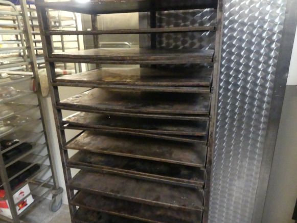 Chariot de four avec platine 60x40 cm (4 bords) - Thiết bị làm bánh: hình 4 Chariot de four avec platine 60x40 cm (4 bords) - Thiết bị làm bánh: hình 4