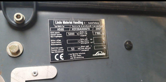 Chariot élévateur Linde - Xe nâng: hình 1 Chariot élévateur Linde - Xe nâng: hình 1