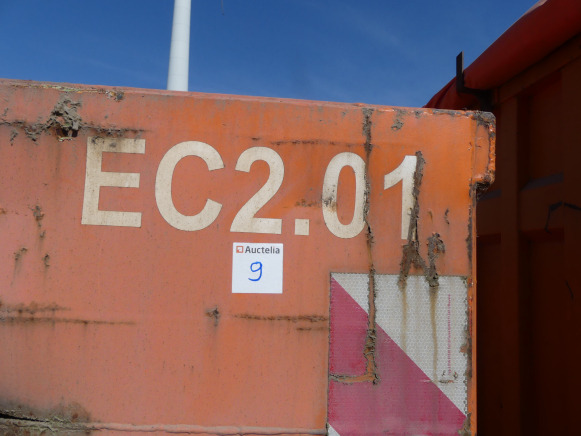 Hoán đổi thân/ Container REF:EC2.01 - Container fermé 16 m³ ANG: hình 1