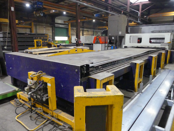 Machine de découpe laser CO² avec refroidisseur et aspiration de fumée Bystronic Bylaser 6000 - Máy móc khác: hình 4 Machine de découpe laser CO² avec refroidisseur et aspiration de fumée Bystronic Bylaser 6000 - Máy móc khác: hình 4