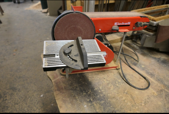 Ponceuse à bande + lapidaire Einhell TC-US 400 - Máy móc khác: hình 4 Ponceuse à bande + lapidaire Einhell TC-US 400 - Máy móc khác: hình 4