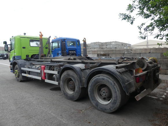 REF:1290 - Camion porte container Scania PRT (2005-529.990 km) - Xe chở container/ Xe tải hoán đổi thân: hình 4 REF:1290 - Camion porte container Scania PRT (2005-529.990 km) - Xe chở container/ Xe tải hoán đổi thân: hình 4