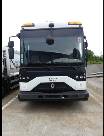 REF:1477 - Camion poubelle Renault Access (2014-173.146 km) (VIN:SEG1930BL5BD17887) - Xe tải chở rác: hình 2 REF:1477 - Camion poubelle Renault Access (2014-173.146 km) (VIN:SEG1930BL5BD17887) - Xe tải chở rác: hình 2