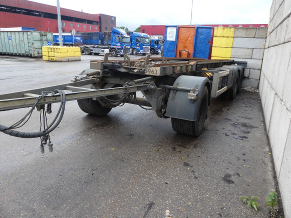 REF:WS-RS-95 - Remorque porte container GS Meppel AIC-2700N - Xe chở container/ Rơ moóc hoán đổi thân: hình 2 REF:WS-RS-95 - Remorque porte container GS Meppel AIC-2700N - Xe chở container/ Rơ moóc hoán đổi thân: hình 2