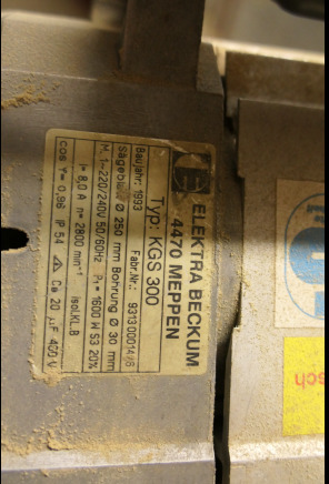 Scie à onglet Elektra Beckum KGS300 - Máy chế biến gỗ: hình 5 Scie à onglet Elektra Beckum KGS300 - Máy chế biến gỗ: hình 5