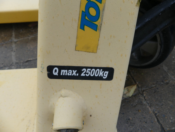 Transpalette manuel 2500 kg Total Source TRP0003 - Xe tải nâng pallet: hình 5 Transpalette manuel 2500 kg Total Source TRP0003 - Xe tải nâng pallet: hình 5