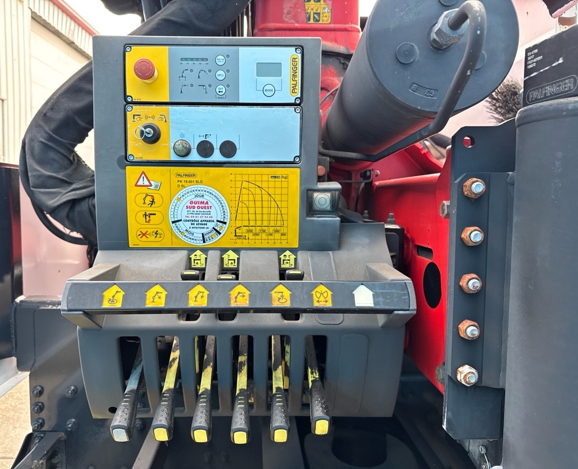 Cẩu gấp PALFINGER PK 19.001 SLD 5 D year 2017, crane with remote, extra functions: hình 9