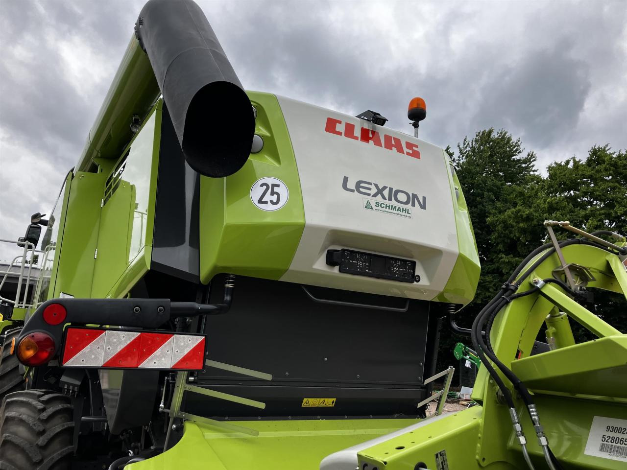 CLAAS Lexion 650 - Máy gặt đập: hình 4 CLAAS Lexion 650 - Máy gặt đập: hình 4