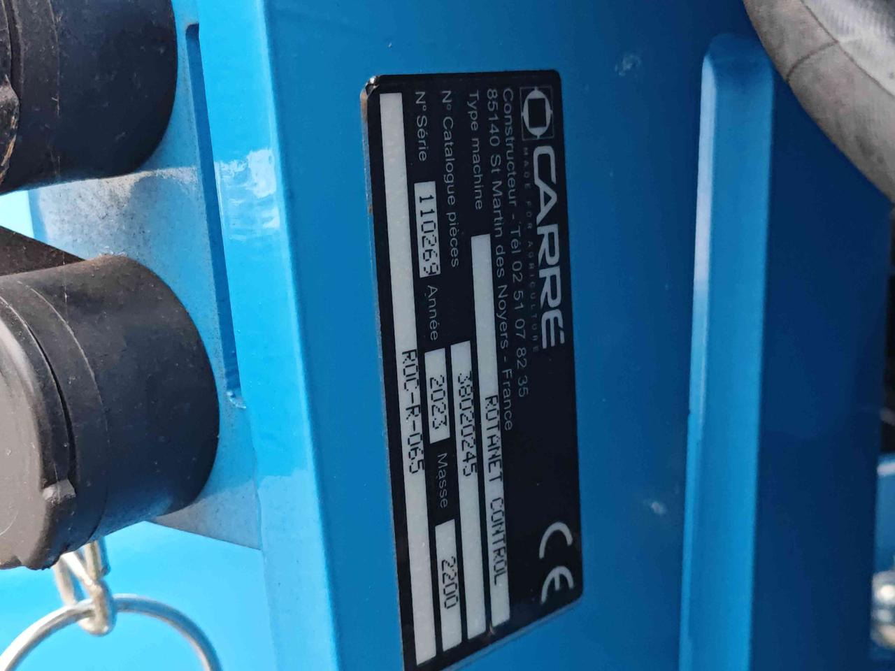 Carré Rotanet Control 6,5 - Thiết bị xới đất: hình 4 Carré Rotanet Control 6,5 - Thiết bị xới đất: hình 4