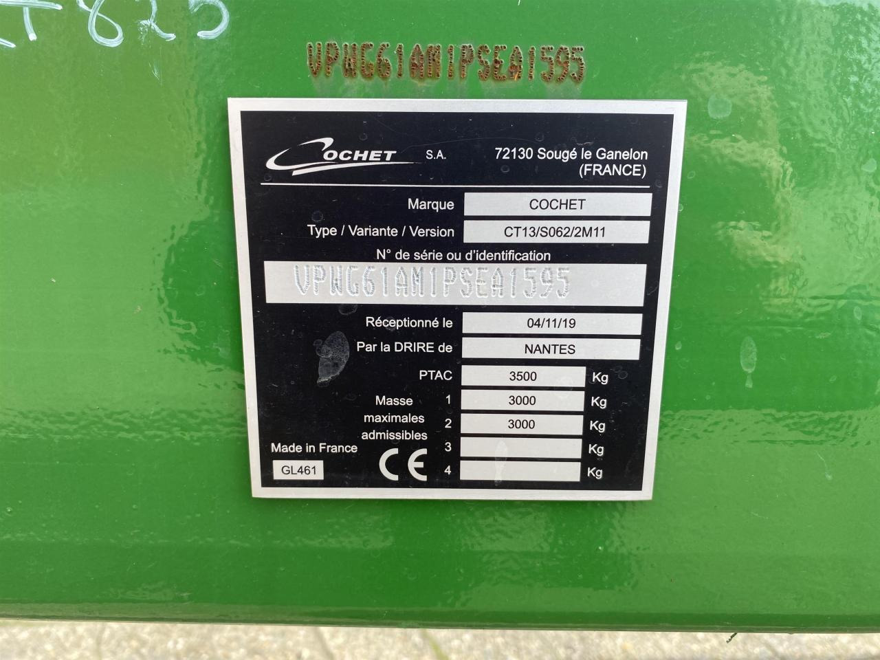/ Cochet CT13/S062/2M11 - Máy gặt liên hợp: hình 5 / Cochet CT13/S062/2M11 - Máy gặt liên hợp: hình 5