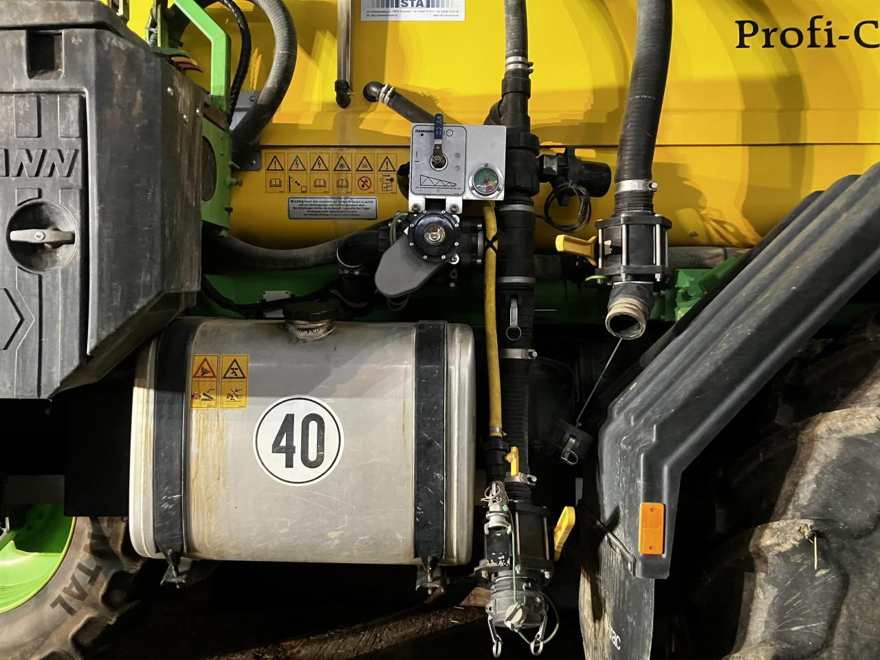 Dammann DT 2500H - Máy xịt kéo: hình 5 Dammann DT 2500H - Máy xịt kéo: hình 5