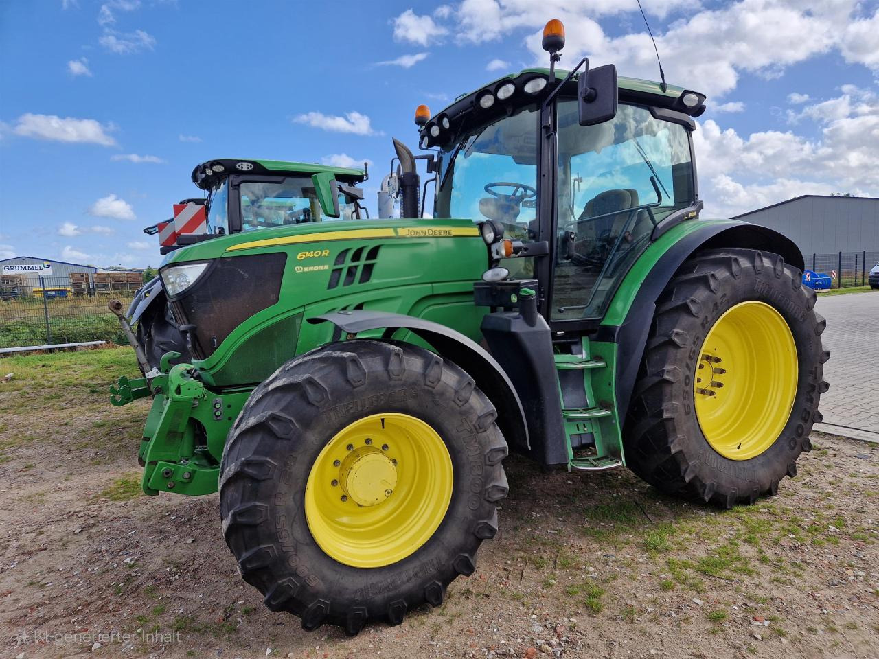 John Deere 6140R - Máy cày: hình 1 John Deere 6140R - Máy cày: hình 1