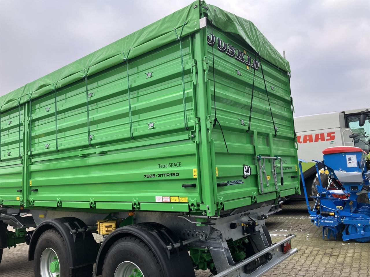 Joskin Tetra-SPACE 7525/31TR180 - Rơ moóc ben: hình 3 Joskin Tetra-SPACE 7525/31TR180 - Rơ moóc ben: hình 3