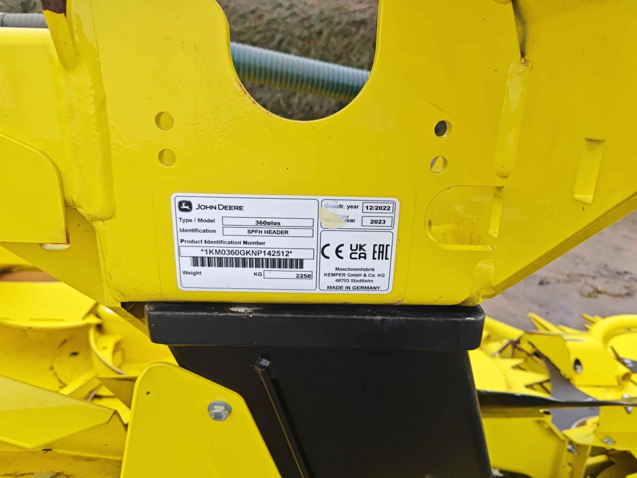 Kemper 360Plus - Đính kèm máy gặt đập thức ăn gia súc: hình 5 Kemper 360Plus - Đính kèm máy gặt đập thức ăn gia súc: hình 5