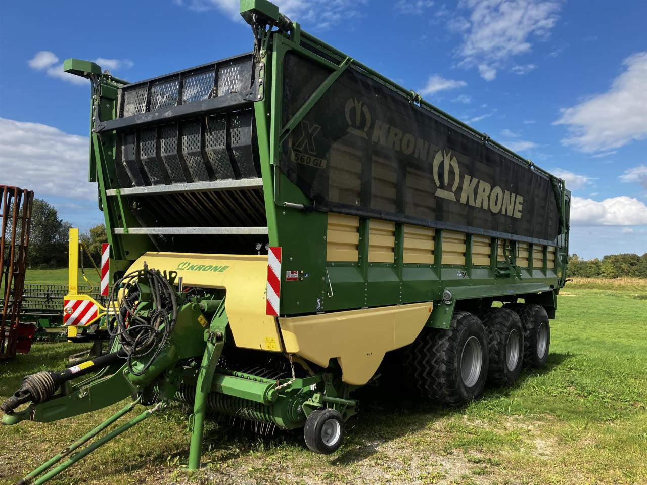 Krone ZX 560 GL - Xe kéo tự chất hàng: hình 1 Krone ZX 560 GL - Xe kéo tự chất hàng: hình 1