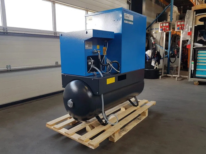 Máy nén khí mới Alup Sonetto 7.5 + 200 Elektrische Schroefcompressor met ketel en droger 5.5 kW 750 L / min 10 Bar: hình 11