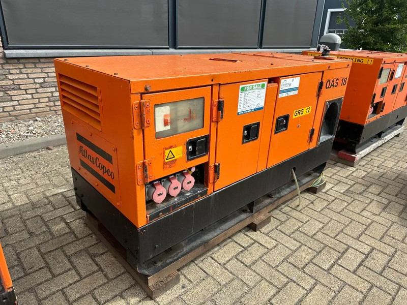 Bộ phát điện Atlas-Copco QAS 18 Yanmar Mecc Alte Spa 18 kVA Silent generatorset: hình 6