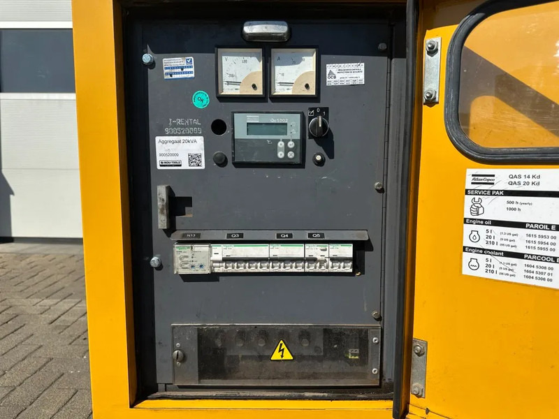 Atlas-Copco QAS 20 Kubota Leroy Somer 20 kVA Silent Rental generatorrset Stage 3A - Bộ phát điện: hình 3 Atlas-Copco QAS 20 Kubota Leroy Somer 20 kVA Silent Rental generatorrset Stage 3A - Bộ phát điện: hình 3