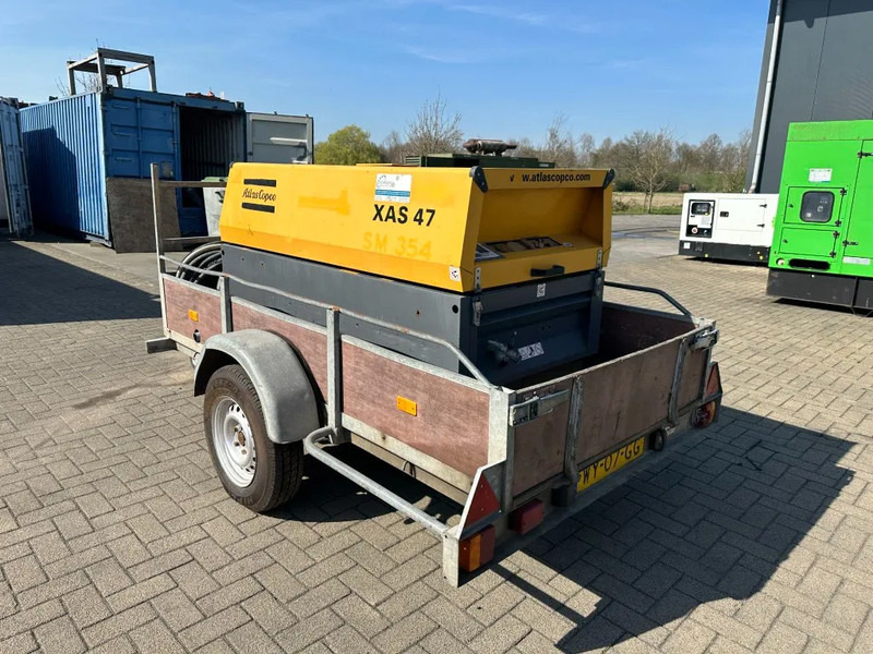 Atlas-Copco XAS 47 DD Deutz 2.6 m3 / min 7 Bar 21 kW Mobiele Diesel Compressor op aanhanger - Máy nén khí: hình 5 Atlas-Copco XAS 47 DD Deutz 2.6 m3 / min 7 Bar 21 kW Mobiele Diesel Compressor op aanhanger - Máy nén khí: hình 5