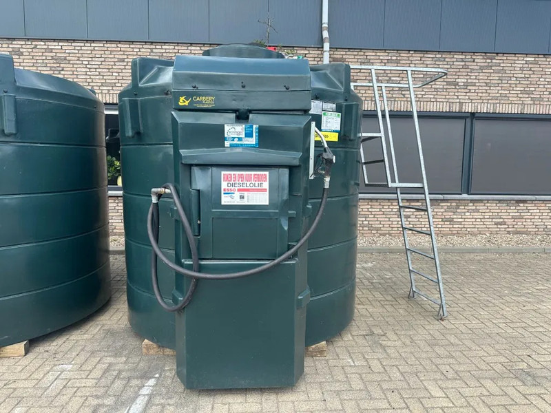 Carbery Kiwa dubbelwandig met mangat Dieseltank 5700 liter met 230 V pompset New ! Overstock - Container biển: hình 1 Carbery Kiwa dubbelwandig met mangat Dieseltank 5700 liter met 230 V pompset New ! Overstock - Container biển: hình 1