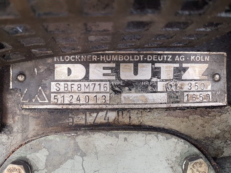 Deutz SBF8M716 Diesel motor 256 kW 350 PK Diesel engine - Động cơ cho Máy móc xây dựng: hình 4 Deutz SBF8M716 Diesel motor 256 kW 350 PK Diesel engine - Động cơ cho Máy móc xây dựng: hình 4