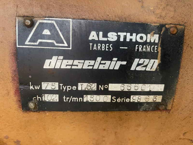 Dieselair Alsthom Unelec 85 kVA noodstroom generatorset ex Emergency - Bộ phát điện: hình 3 Dieselair Alsthom Unelec 85 kVA noodstroom generatorset ex Emergency - Bộ phát điện: hình 3
