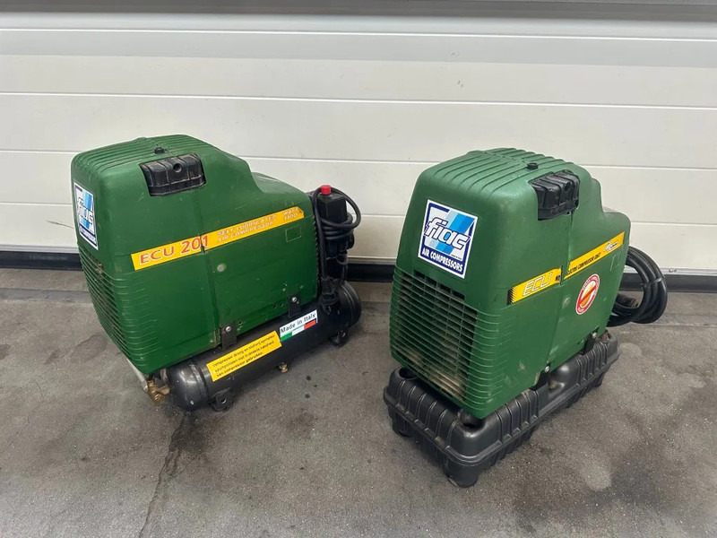 Máy nén khí Fiac Airmec ECU Olievrije Elektrische Zuigercompressor 1.5 PK 205 L / min 8 Bar: hình 7