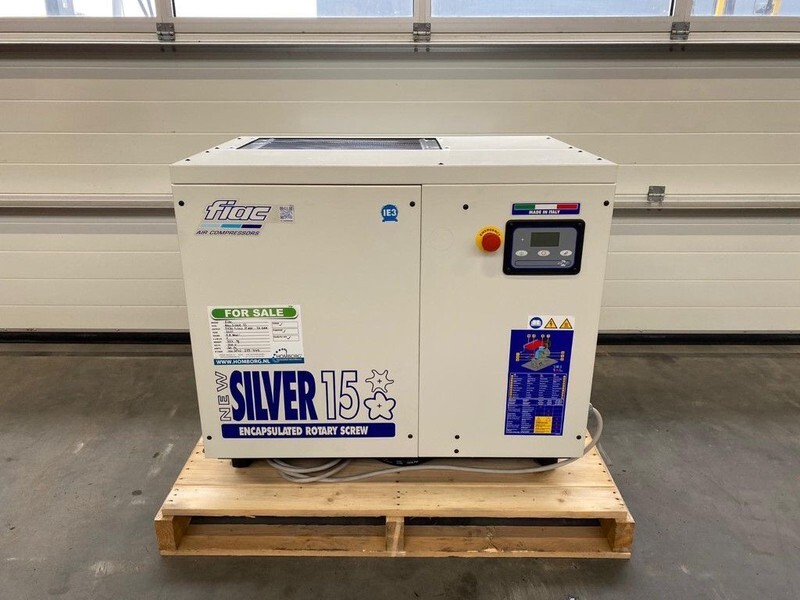 Fiac NewSilver 15 1430 L / min 11 kW 10 Bar Elektrische Schroefcompressor Nieuw ! - Máy nén khí: hình 2 Fiac NewSilver 15 1430 L / min 11 kW 10 Bar Elektrische Schroefcompressor Nieuw ! - Máy nén khí: hình 2