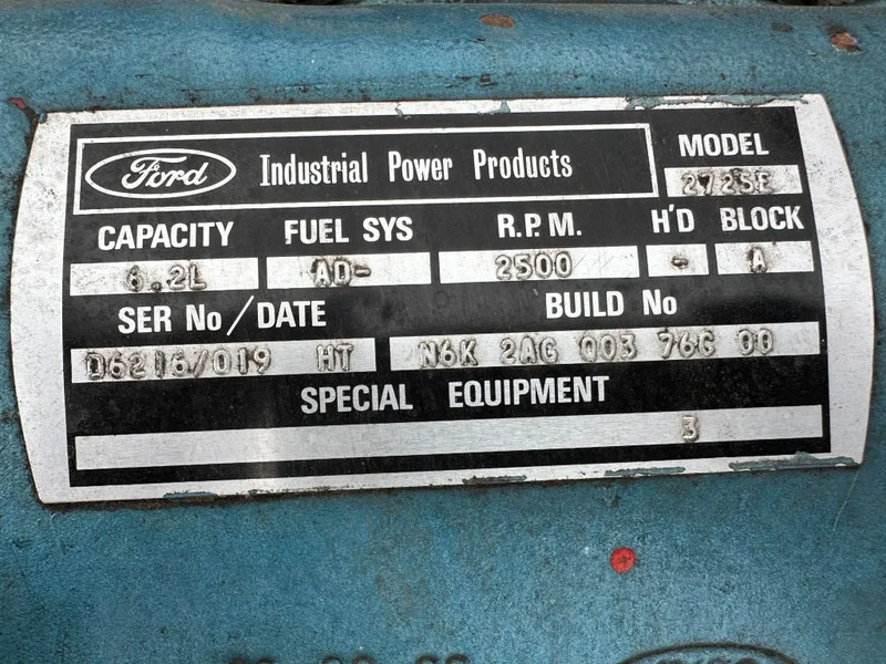 Ford 2725E SPP 230 m3 / h 9 Bar Diesel Waterpomp 207 hours ! - Bơm nước: hình 5 Ford 2725E SPP 230 m3 / h 9 Bar Diesel Waterpomp 207 hours ! - Bơm nước: hình 5