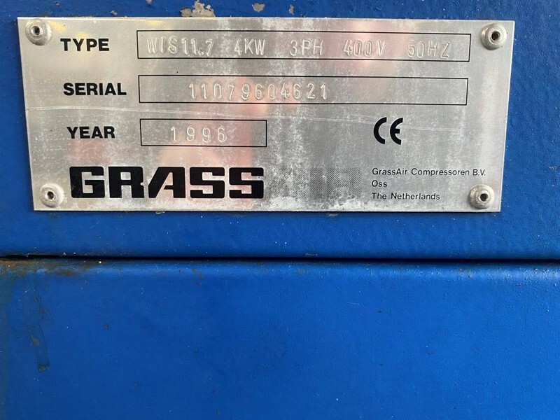 Grassair WIS 11.7 Silent 4 kW 550 L / min 12 Bar Schroefcompressor - Máy nén khí: hình 2 Grassair WIS 11.7 Silent 4 kW 550 L / min 12 Bar Schroefcompressor - Máy nén khí: hình 2