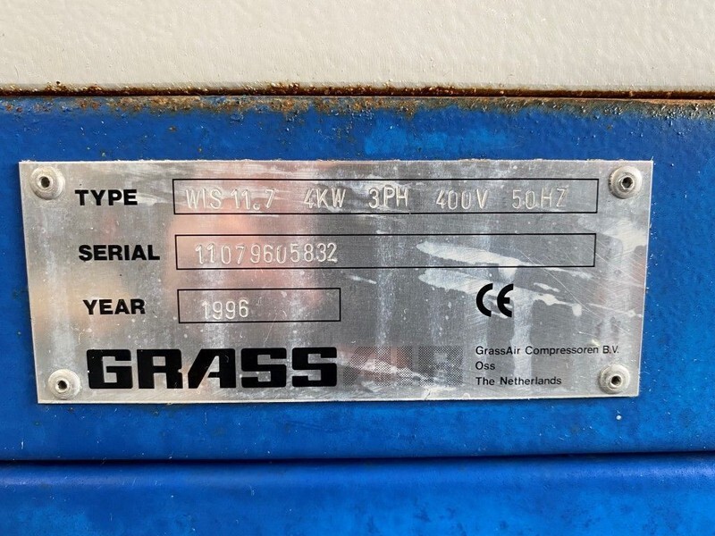 Grassair WIS 11.7 Silent 4 kW 550 L / min 12 Bar Schroefcompressor - Máy nén khí: hình 3 Grassair WIS 11.7 Silent 4 kW 550 L / min 12 Bar Schroefcompressor - Máy nén khí: hình 3