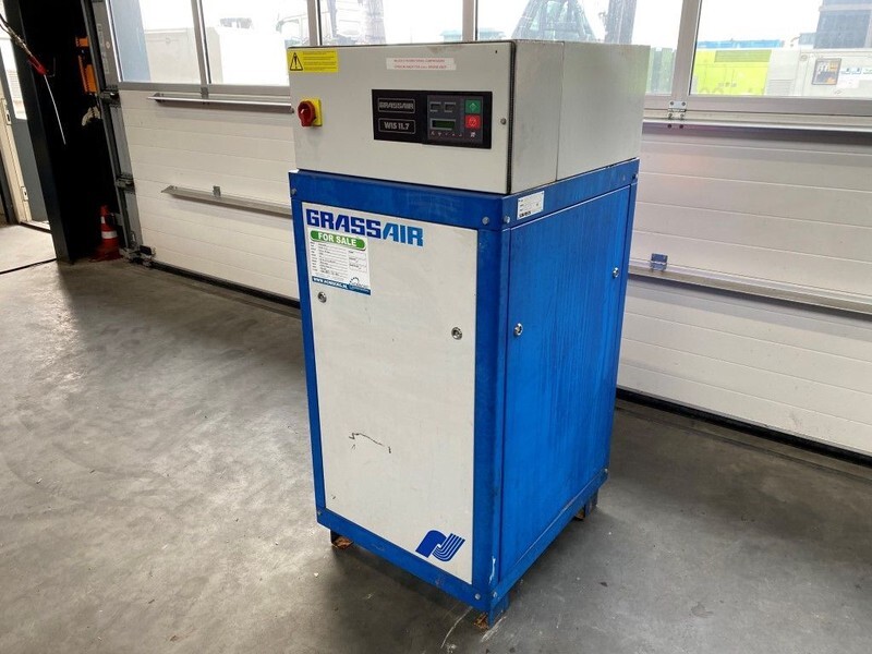 Grassair WIS 11.7 Silent 4 kW 550 L / min 12 Bar Schroefcompressor - Máy nén khí: hình 2 Grassair WIS 11.7 Silent 4 kW 550 L / min 12 Bar Schroefcompressor - Máy nén khí: hình 2