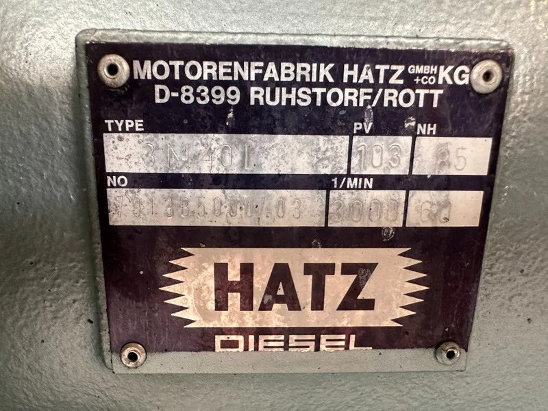 Hatz 3M40L Mecc Alte Spa 40 kVA generatorset ex Emergency ! 22 hours ! - Bộ phát điện: hình 3 Hatz 3M40L Mecc Alte Spa 40 kVA generatorset ex Emergency ! 22 hours ! - Bộ phát điện: hình 3