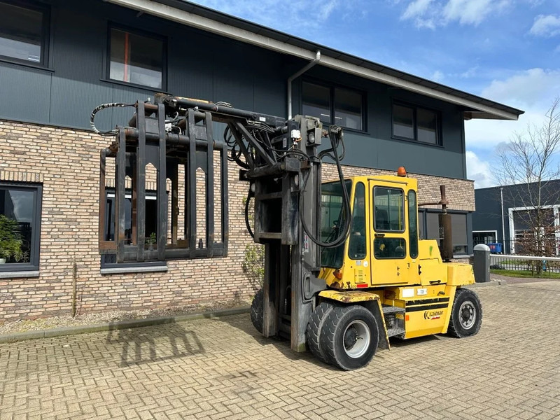 Kalmar DC 7-600 Perkins Diesel 7 ton Heftruck Roterende Stenenklem Layer Picker - Xe nâng diesel: hình 1 Kalmar DC 7-600 Perkins Diesel 7 ton Heftruck Roterende Stenenklem Layer Picker - Xe nâng diesel: hình 1