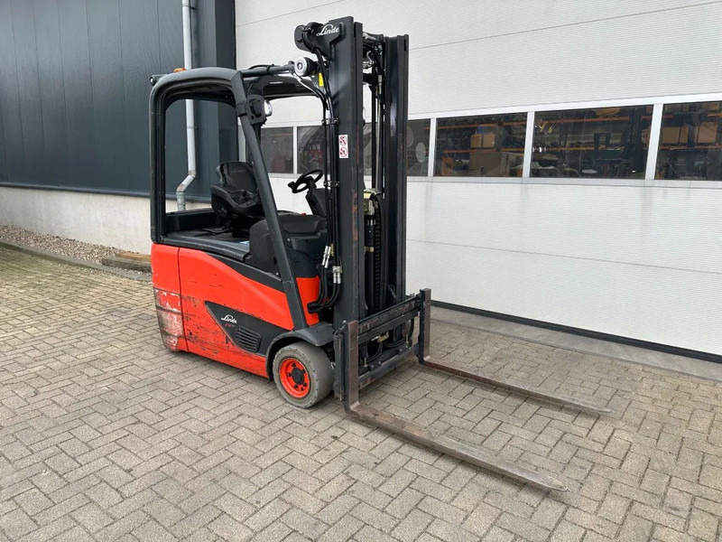 Xe nâng điện Linde E16H-02 1.6 ton Triplex Freelift Sideshift Elektra Heftruck 2016: hình 11