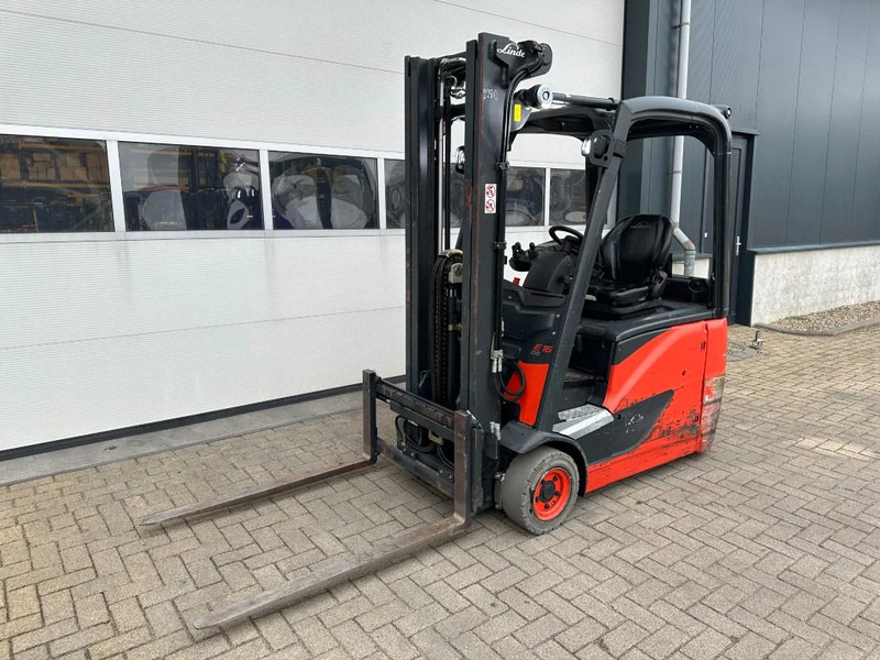 Linde E16H-02 1.6 ton Triplex Freelift Sideshift Elektra Heftruck 2016 - Xe nâng điện: hình 5 Linde E16H-02 1.6 ton Triplex Freelift Sideshift Elektra Heftruck 2016 - Xe nâng điện: hình 5
