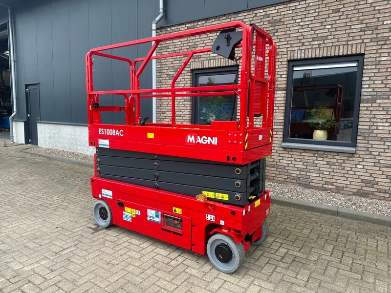 MAGNI ES1008 AC Elektra Schaarhoogwerker 10 meter werkhoogte NEW - Máy nâng người hình kéo: hình 2 MAGNI ES1008 AC Elektra Schaarhoogwerker 10 meter werkhoogte NEW - Máy nâng người hình kéo: hình 2