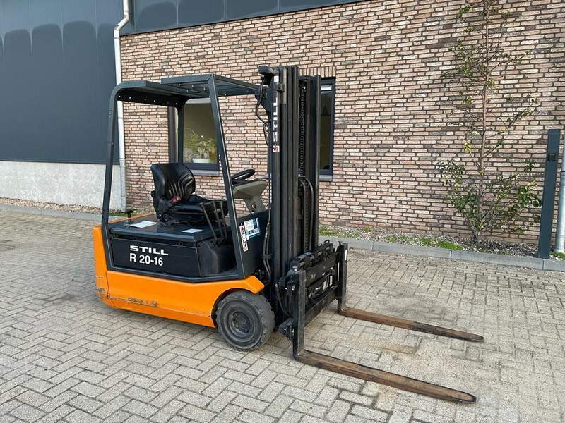Still R20-16 Elektra 1.6 ton Triplex Freelift Sideshift Heftruck - Xe nâng điện: hình 1 Still R20-16 Elektra 1.6 ton Triplex Freelift Sideshift Heftruck - Xe nâng điện: hình 1