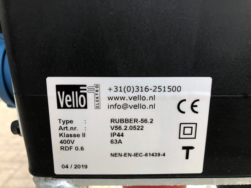 Vello Rubber-56.2 Stroomverdeelkast Zwerfkast Paddestoel 63 Ampère Nieuw ! - Bộ phát điện: hình 3 Vello Rubber-56.2 Stroomverdeelkast Zwerfkast Paddestoel 63 Ampère Nieuw ! - Bộ phát điện: hình 3