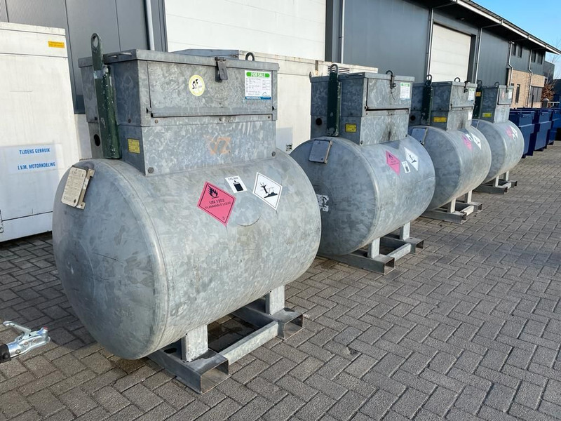 Bồn chứa dieseltank Rietberg 1000 liter Dieseltank Gegalvaniseerd: hình 7