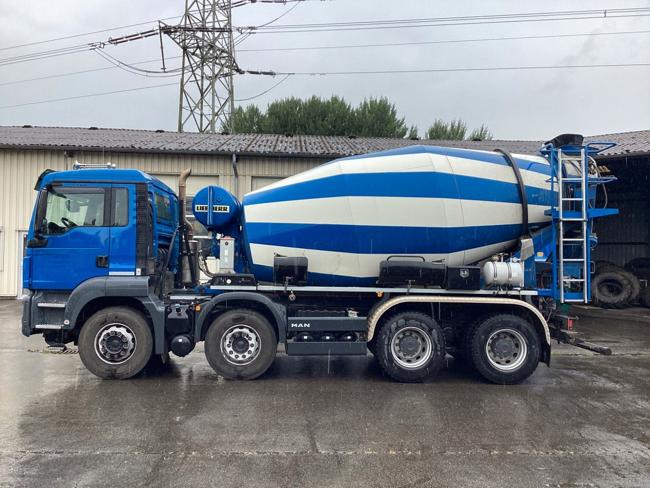 MAN TGS 35.470 8x4 Liebherr HTM 905P 9m³ Intarder - Xe trộn bê tông: hình 2 MAN TGS 35.470 8x4 Liebherr HTM 905P 9m³ Intarder - Xe trộn bê tông: hình 2